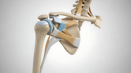 Human shoulder joint anatomy