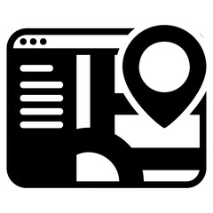 Fototapeta premium Website icon