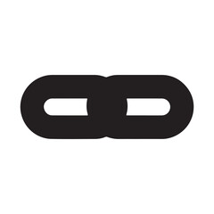 A versatile black chain link graphic symbolizing secure digital connections, essential web hyperlinks, and the fundamental concept of attachment and unity in online interactions