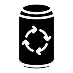 Can Recycling icon	
