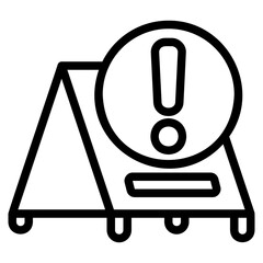 Alert board icon