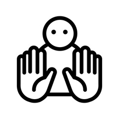 Emotional Boundaries Icon design