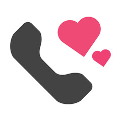 Voice Call Date Icon design