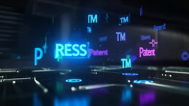 Dynamic Intellectual Property: Patent, Trademark, Copyright, and Press Animation