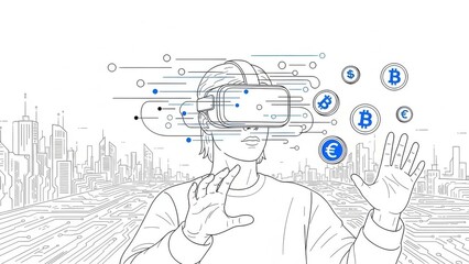 Navigating the digital finance frontier through immersive virtual reality technology in a