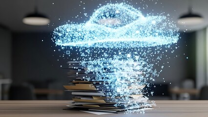 Digital Transformation of Data Storage Cloud Computing and Information Management