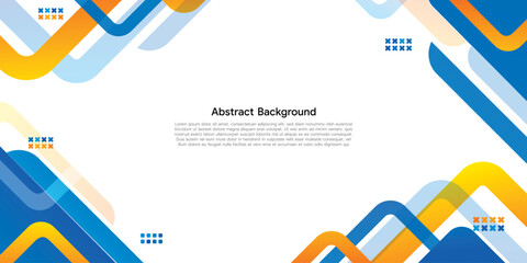 Modern Abstract Geometric Background with Colorful Shapes