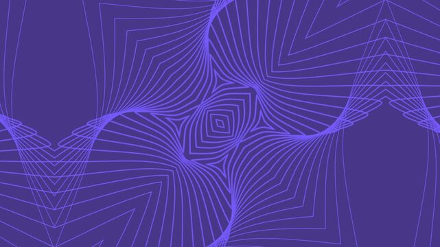 Mandala overlay animation purple background with a hypnotic abstract line art design creating beautiful mandala overlay animations.