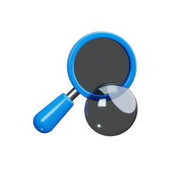 Lens 3d render icons