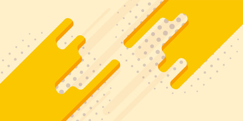 Minimal geometric abstrract background. Dynamic shapes composition.