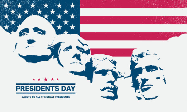 Presidents Day Celebration Design.
