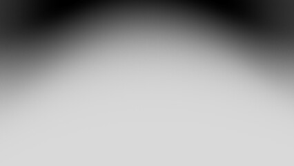 Smooth gradient background with black to white transition