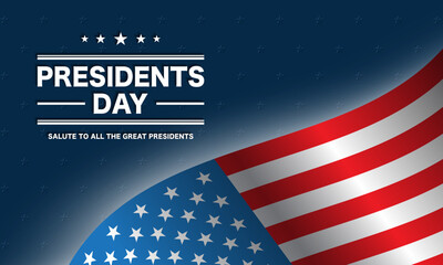 Presidents Day Celebration Design.