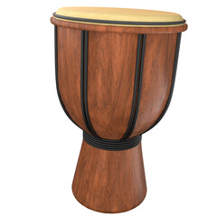Djembe 3D Illustration