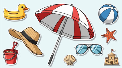 Beach Vacation Essentials Collection for Summer Fun.