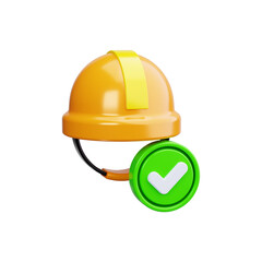 Helmet 3d render icons