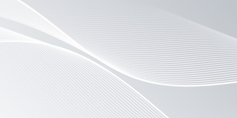 gray and white abstract background modern vector illustration. abstract wavy lines background. abstract white background.
