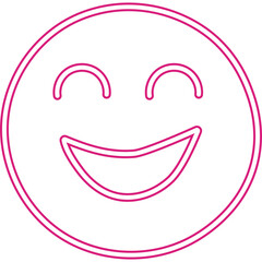 Emoji Handdraw Neon Decoration