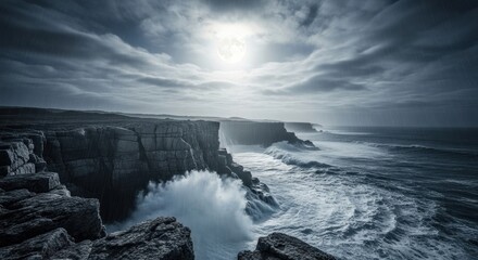 niagara falls at sunset