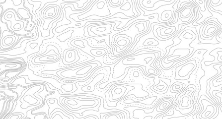 Vector geographic contour map. Background of the topographic map. topographic map lines, contour background.   © Mst