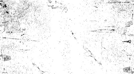Dust overlay textured. Grain noise particles. Rusted white effect. Distressed black texture. Dark grainy texture on white background.