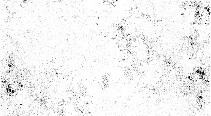 Dust overlay textured. Grain noise particles. Rusted white effect. Distressed black texture. Dark grainy texture on white background.