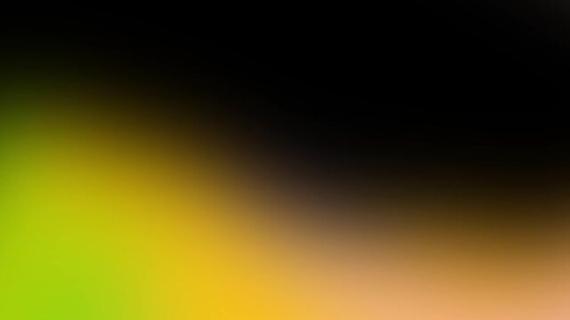 Abstract glowing neon light leaks overlay effect background 4k video motion graphics. Orange neon light streak rays or light beams flashes on dark. Cinematic gradient color flow smooth transition