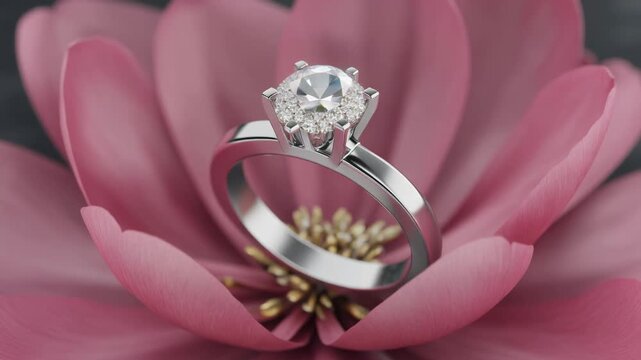 wedding rings on a white background