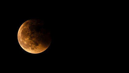 Lunar Eclipse in Dark Skies