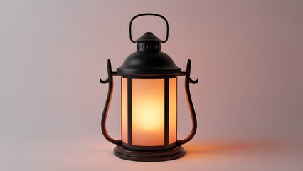 Vintage Lantern with Soft Glow