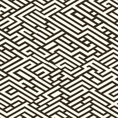 Black and white geometric pattern design.