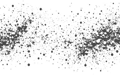 Fototapeta premium Vector Black dust Ink Splatter Texture Grunge Abstract Background Design