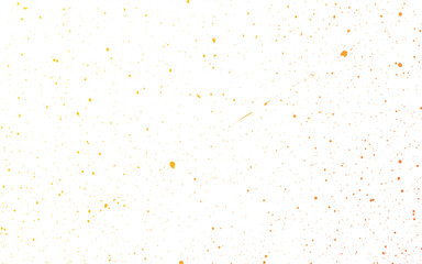 Golden glitter dust particles confetti on transparent background. Falling glitter confetti. Luxury sparkling confetti. Golden Glitter Splatter. Shimmer Glow Particles for Festive Decoration Background