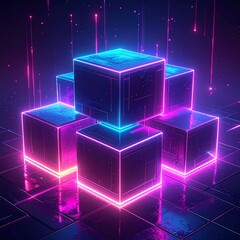 abstract blue background