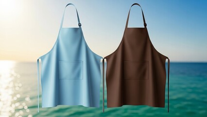 Two aprons by the sea