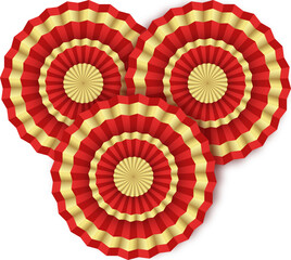 Chinese Fan New Year Decoration