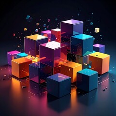 abstract colorful background