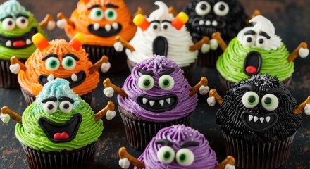 halloween monsters spooky ghost