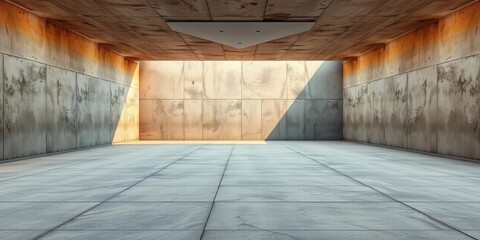 Stark, textured expanse of bare, unfinished concrete,  minimalist,  monochrome