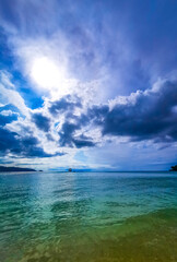 Fototapeta premium Kalim Beach tropical landscape seascape panorama in Patong Phuket Thailand.