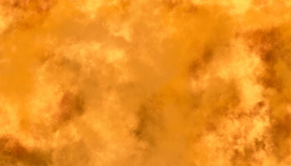 Golden Orange Watercolor Texture Background