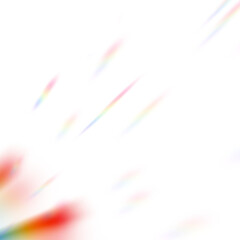 Vibrant Rainbow Streaks  Particles on Black Background  Dynamic Abstract Light Spectrum Design for Modern Digital Art Creative Projects and Colorful Visuals transparent background