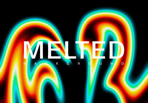 Abstract Melted Texture Design