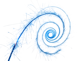 blue spiral swirl
