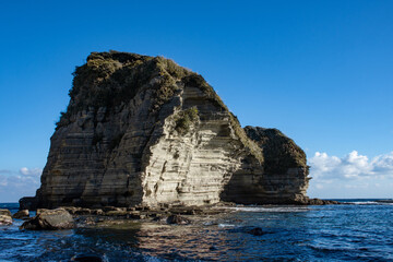 鵜原理想郷の断崖