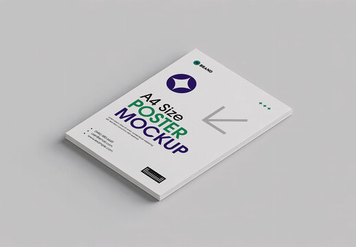 A4 Size Flyer Mockup Template