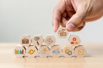 A person holding a small residential house model and money in their hands represents a real estate investment, home insurance, or property loan business concept for buying a building