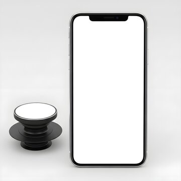 Smartphone with popsocket