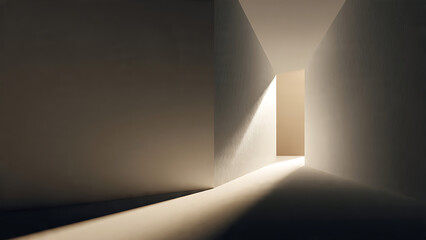 Abstract Light Waves Representing Invisible Technology