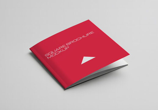 Square Brochure Mockup